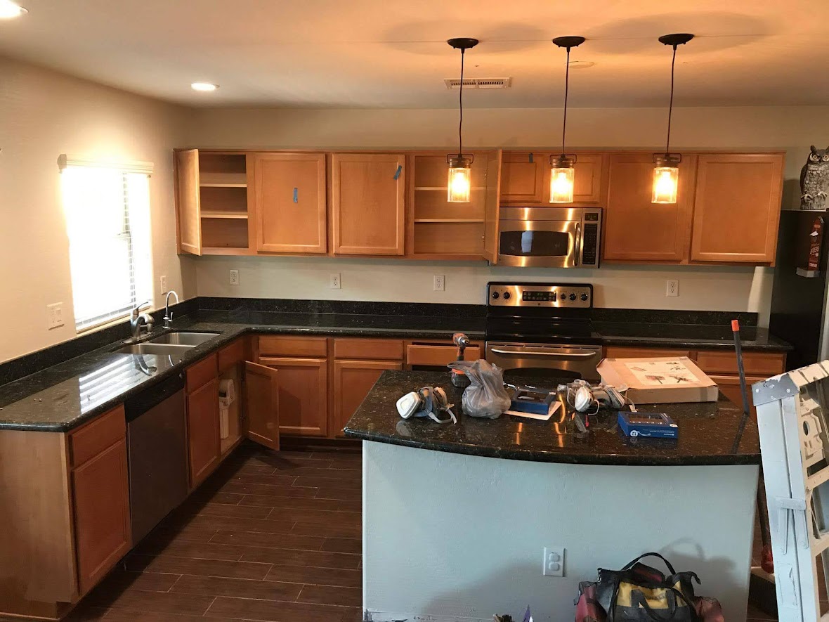 Kitchen Transformation 1 - Before